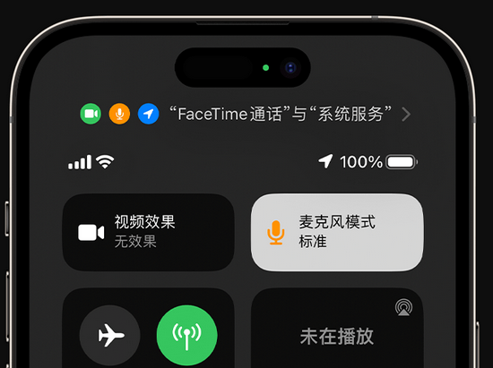 永春苹果授权维修网点分享iPhone在通话时让你的声音更清晰 