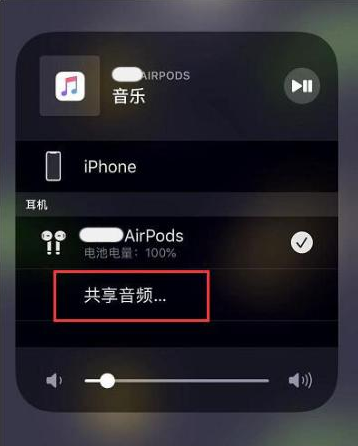 永春苹果14音频维修点分享iPhone14音频共享设置方法 